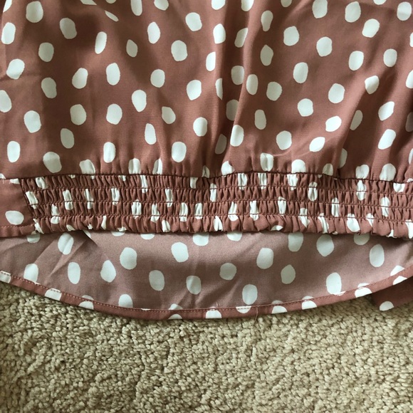 Crop wrap tie blouse - Picture 2 of 4